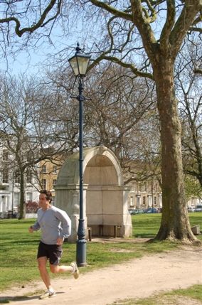 Victoria Park - One' Of The Two Old London Bridge Alcoves Placed In The Park 