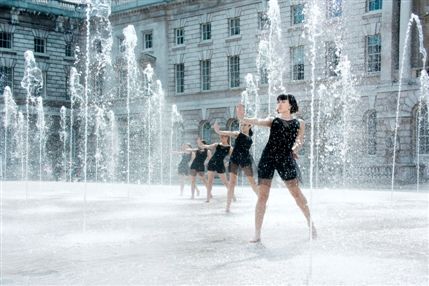 Big Dance - Big Dance 2010 & Shobana Jeyasingh: Dancers perform choreography by Shobana Jeyasingh at Somerset House © Richard Haughton