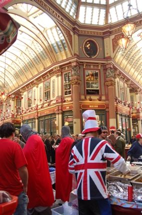 Leadenhall Market - St George's Day