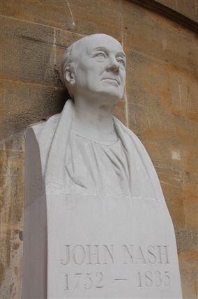 All Souls Church Langham Place - Sculpture Of The Architect John Nash