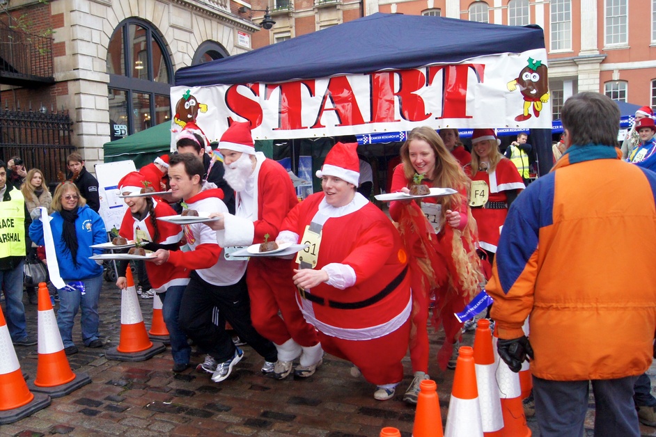 Great Christmas Pudding Race