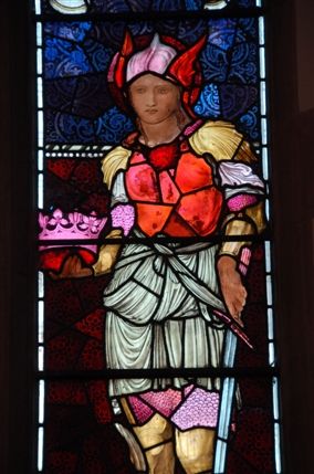 Adamsrill Close - Christ Church Southgate. Stained Glass Windows By Edward Burne-Jones Adamsrill Close - Christ Church Southgate. Stained Glass Windows By Edward Burne-Jones