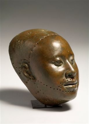 Kingdom Of Ife: Sculptures From West Africa - Oblafon mask, Ife, metal, early 14th century. Copyright Karin L. Willis/Museum for African Art/Nigerian National Commission for Museums and Monuments Kingdom Of Ife: Sculptures From West Africa - Oblafon mask, Ife, metal, early 14th century. Copyright Karin L. Willis/Museum for African Art/Nigerian National Commission for Museums and Monuments