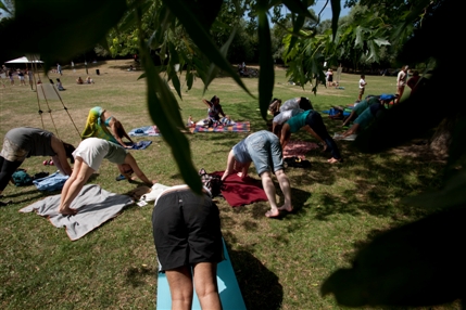 Meditation In The Park