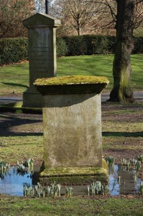 St Pancras Old Church and Gardens - The Grave Of William Goodwin and his wife, Mary Wollstonecraft