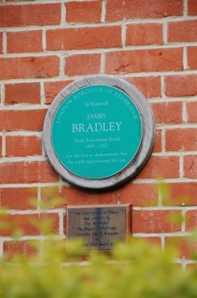 Agnes Avenue - Plaque In Tribute To The 18th Century Astronmer Royal - James Bradley