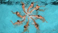 London Olympic Test Event: FINA Synchronised Swimming - FINA Synchronised Swimming