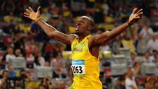 London 2012 Events - Usain Bolt wins the 100m gold medal at Beijing 2008