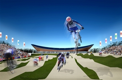 London Olympics: BMX Cycling - Image courtesy of London 2012