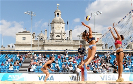 London Olympics: Beach Volleyball - Image courtesy of London 2012