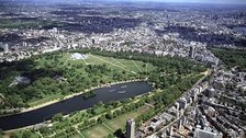 London 2012 Central Zone - View over Hyde Park, which will host several events at London 2012