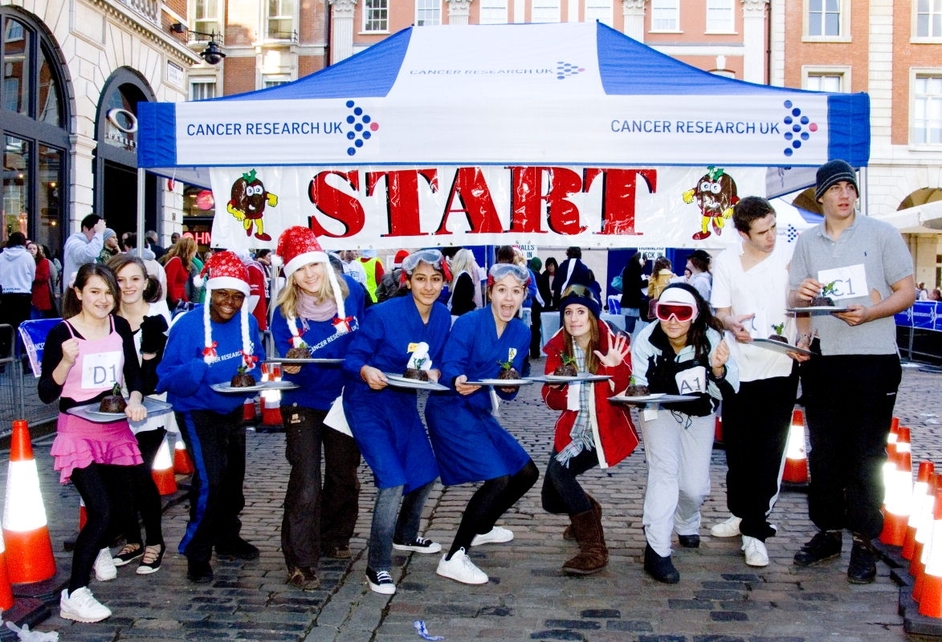 Great Christmas Pudding Race