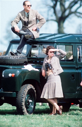 The Queen: Sixty Photographs for Sixty Years - The Queen and The Duke of Edinburgh at Badminton Horse Trials, 20 April 1968. Photograph: John Scott, (c) Alpha Press The Queen: Sixty Photographs for Sixty Years - The Queen and The Duke of Edinburgh at Badminton Horse Trials, 20 April 1968. Photograph: John Scott, (c) Alpha Press