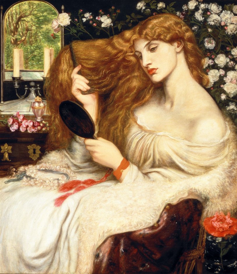Pre-Raphaelites: Victorian Avant-Garde - Dante Gabriel Rossetti, Lady Lilith 1866-1868