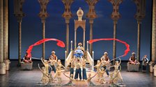 Birmingham Royal Ballet - Aladdin - Yasuhisa Yoshimoto as The Djinn of the lamp and Artists of the National Ballet of Japan