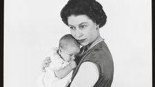 Queen Elizabeth II by Cecil Beaton: A Diamond Jubilee Celebration - Queen Elizabeth II with Prince Andrew, 1960