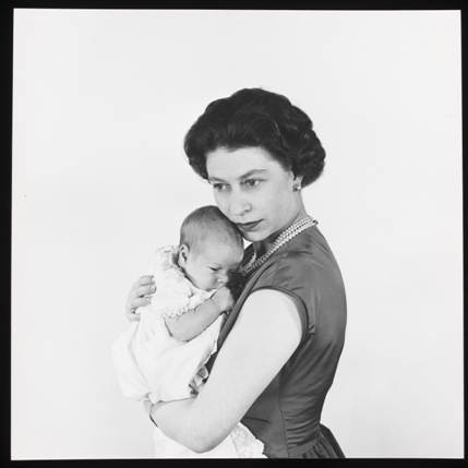 Queen Elizabeth II by Cecil Beaton: A Diamond Jubilee Celebration - Queen Elizabeth II with Prince Andrew, 1960, Cecil Beaton, copyright V & A images Queen Elizabeth II by Cecil Beaton: A Diamond Jubilee Celebration - Queen Elizabeth II with Prince Andrew, 1960, Cecil Beaton, copyright V & A images