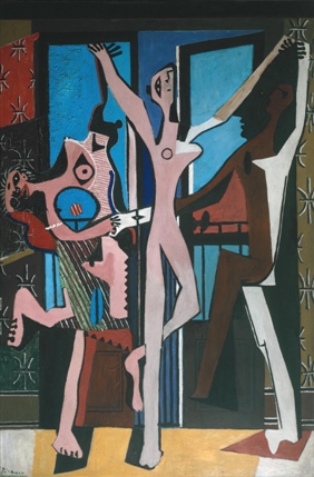 Picasso and Modern British Art - Pablo Picasso, The Three Dancers, 1925,,Tate © Succession Picasso/DACS 2011