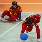 London Paralympics: Goalball