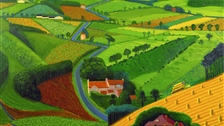 Cultural Olympiad - David Hockney, The Road Across the Wolds, 1997