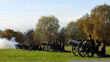 The Queen's Birthday Gun Salutes