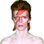 Album cover shoot for Aladdin Sane 1973. 