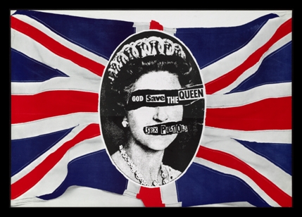 British Design 1948-2012: Innovation in the Modern Age - God Save the Queen poster, Jamie Reid