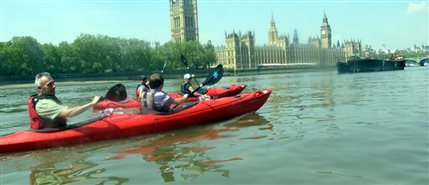 Kayaking London
