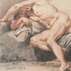 The Male Nude: Eighteenth-Century Drawings From The Paris Academy hotels title=