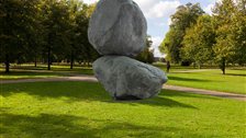 ON Fischli/Weiss, Rock on Top of Another Rock by © Peter Fischli David Weiss    