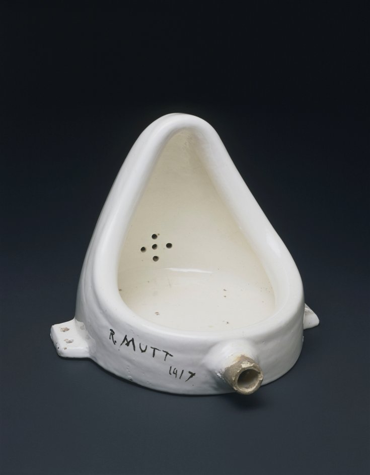 Dancing around Duchamp - Duchamp, Fountain, 1950