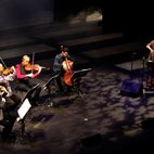 Laurie Anderson & Kronos Quartet: Landfill - Scenes From My New Novel hotels title=