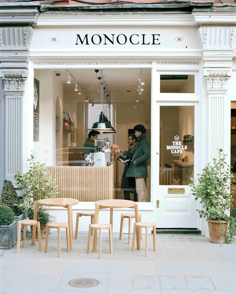 Αποτέλεσμα εικόνας για The Monocle Café london pics