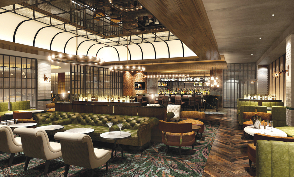 The Distillery - Hilton London Bankside, The Distillery bar, Dexter Moren Associates