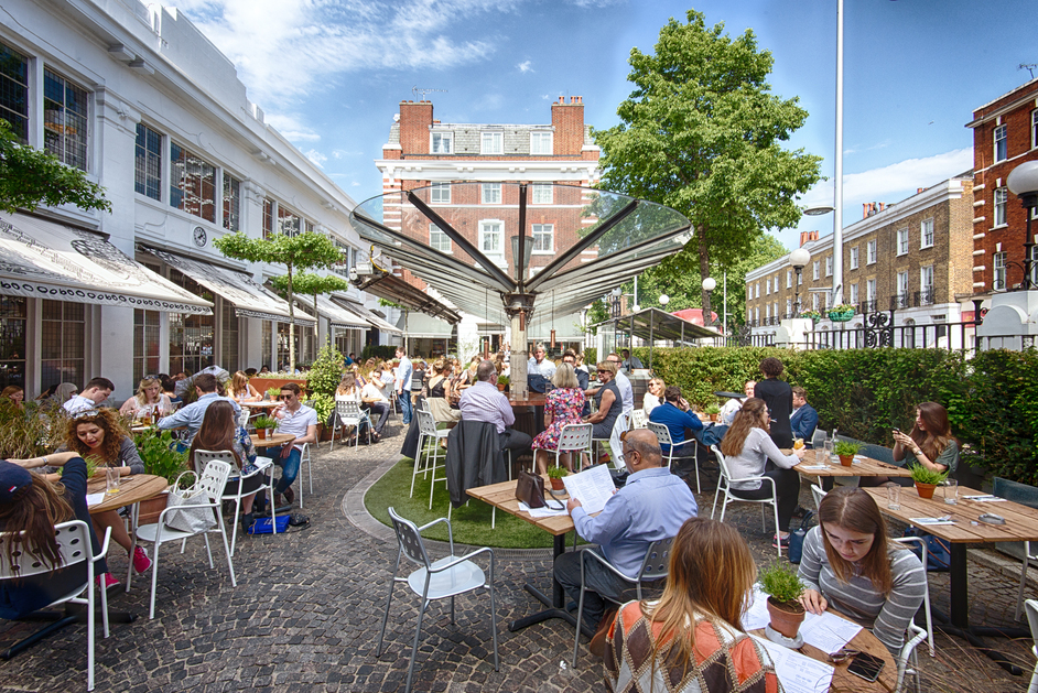 Bluebird Cafe - Bluebird Courtyard