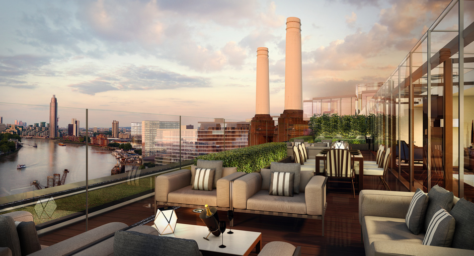 Battersea Power Station - The Penthouses, Battersea Power Station, Circus West, 2017