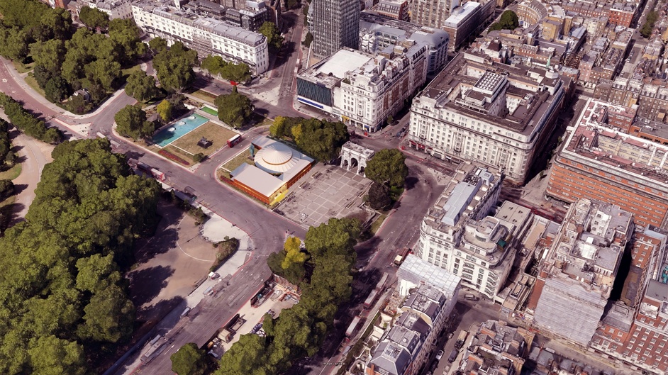 Marble Arch Theatre - Artist's impression, Marble Arch Theatre. Photo: Imaginar