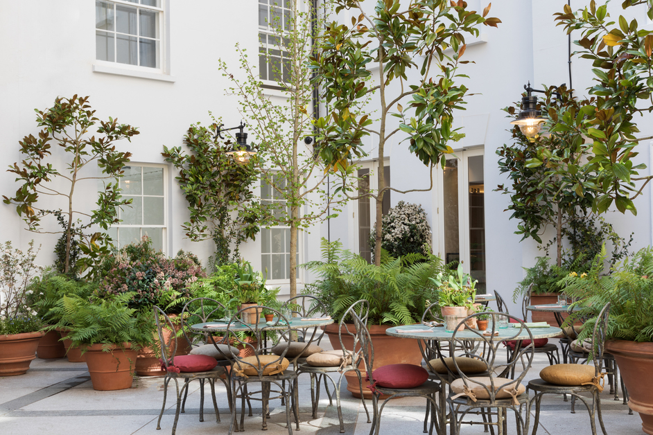 La Goccia - La Goccia courtyard, photo: Paul Craig