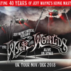 Jeff Wayne's The War Of The Worlds hotels title=
