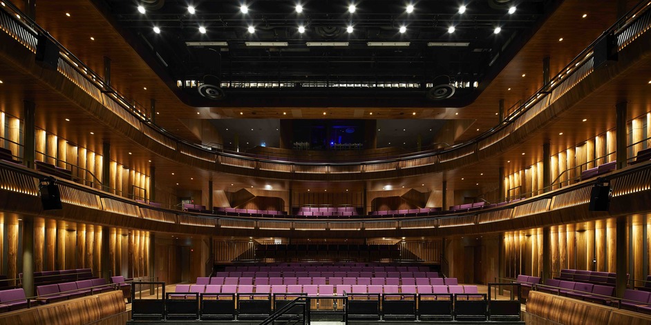 Royal Opera House - The Royal Opera House's Linbury Theatre, redesigned 2018, photo Hufton Crow