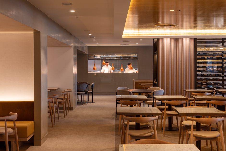 Royal Opera House - Restaurant Level 5 at the Royal Opera House 2018 ROH. Photo: Luke Hayes
