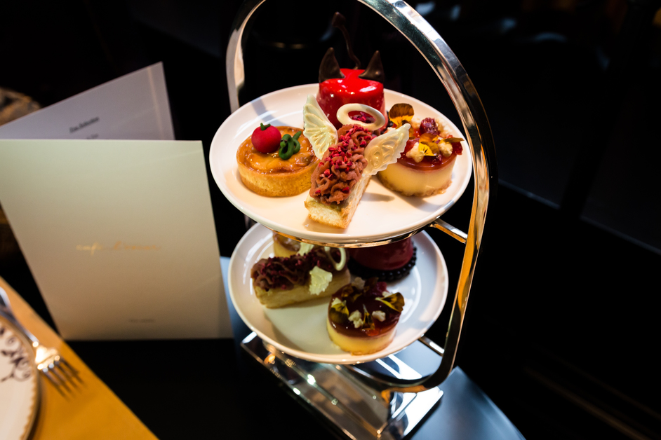 Cafe L'oscar Saint and Sinner Afternoon Tea