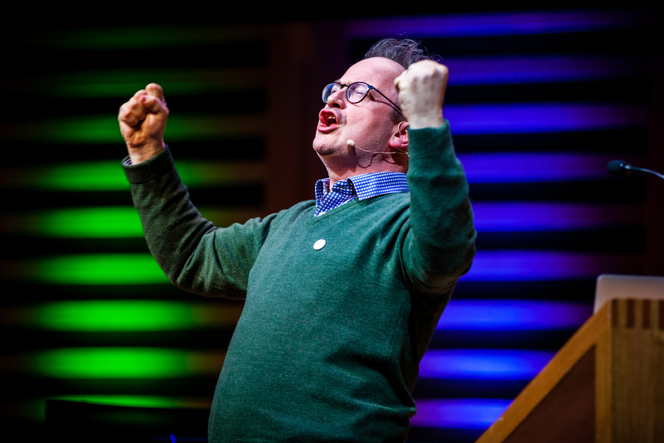 The Stay At Home Festival - Robin Ince, Nine Lessons and Carols for Curious People, photo: Natalie Shaw